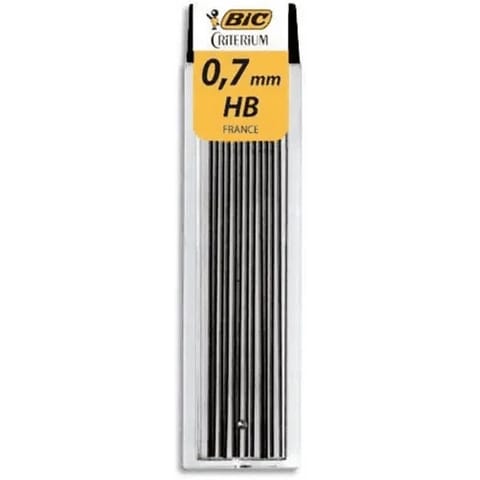 ⁨Grafity CRITERIUM 0.7mm HB fiolka 827080 BIC⁩ w sklepie Wasserman.eu