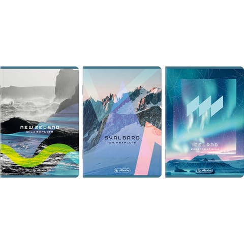 ⁨Zeszyt A4 60k kratka z marginesem SOLARPUNK 400207532 HERLITZ⁩ w sklepie Wasserman.eu