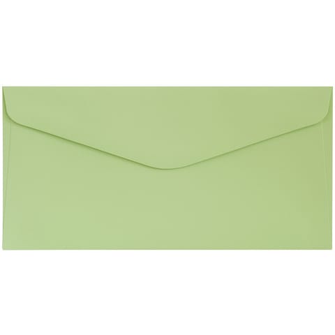 ⁨Koperta DL gładki jasnozielony satynowany 120g. (10szt.) 280133 Galeria Papieru⁩ w sklepie Wasserman.eu