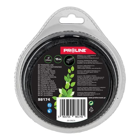 ⁨SAW TEETH LINE 2.4MMX15M PROLINE⁩ at Wasserman.eu