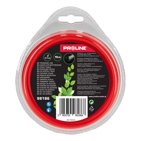 ⁨TRIANGLE LINE 2.7MMX15M PROLINE⁩ at Wasserman.eu