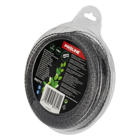 ⁨ŻYŁKA TNĄCA WZMOCNIONY SKRĘ.KWADRAT 2.4MM X 116M, PROLINE⁩ w sklepie Wasserman.eu