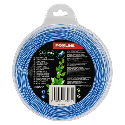 ⁨TWISTED CHECK LINE 2.4MMX116M PROLINE⁩ at Wasserman.eu