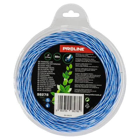 ⁨TWISTED CHECK LINE 2.7MMX92M PROLINE⁩ at Wasserman.eu