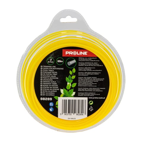 ⁨ROUND GROOVED LINE 2.7MMX69M PROLINE⁩ at Wasserman.eu