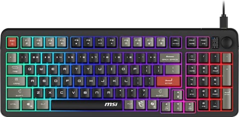 ⁨Klawiatura Przewodowa MSI Forge GK110 US⁩ w sklepie Wasserman.eu