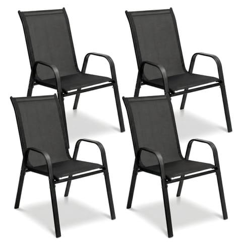 ⁨Zestaw krzeseł ogrodowych OAZA 4 sztuki⁩ w sklepie Wasserman.eu