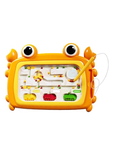 ⁨WOOPIE Tablica Magnetyczna Montessori Labirynt Krab Pomarańczowa⁩ w sklepie Wasserman.eu