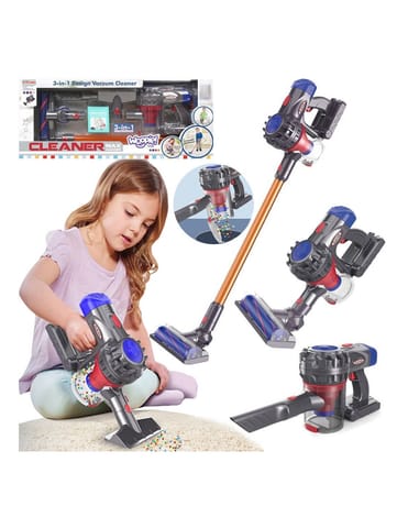 ⁨WOOPIE Interaktywny Odkurzacz Pionowy 3w1 dla Dzieci z Funkcją Ssania⁩ w sklepie Wasserman.eu