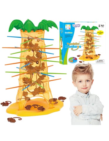 ⁨WOOPIE Upadające Małpki Gra Zręcznościowa 3+⁩ w sklepie Wasserman.eu