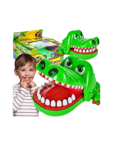 ⁨WOOPIE Gra Zręcznościowa Gryzący Krokodylek Chory Ząbek u Dentysty⁩ w sklepie Wasserman.eu