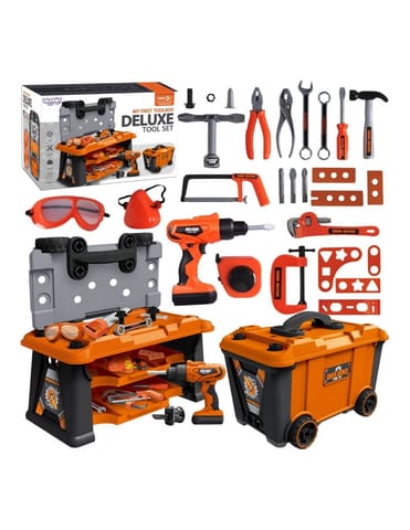 ⁨WOOPIE Mobilna Skrzynia Na Narzędzia Warsztat 2w1 65 el.⁩ w sklepie Wasserman.eu