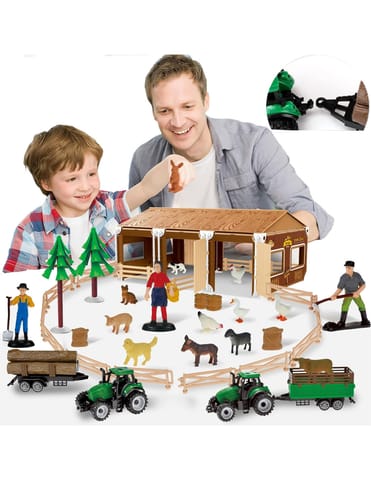 WOOPIE Zestaw Mały Farmer XL Figurki Gospodarstwo w sklepie Wasserman.eu