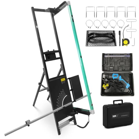 ⁨Maszyna do cięcia styropianu ze stojakiem i nożem termicznym 1350 / 330 mm 200 W⁩ w sklepie Wasserman.eu