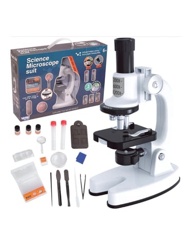 ⁨WOOPIE Mikroskop Cyfrowy LED Przybliżenie do 1200x Zestaw XXL z Adapterem do Smartfona⁩ w sklepie Wasserman.eu