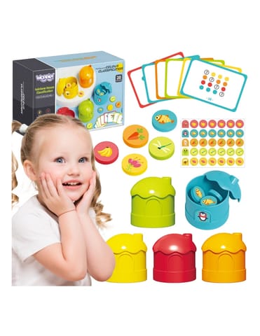 ⁨WOOPIE Gra Logiczna Edukacyjna Sorter Klasyfikacja Kolorów⁩ w sklepie Wasserman.eu