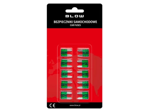 ⁨Bezpiecznik samochodowy MINI 30A (10szt)⁩ w sklepie Wasserman.eu