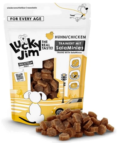 ⁨Lucky Jim SalaMinies Kurczak 70g⁩ w sklepie Wasserman.eu