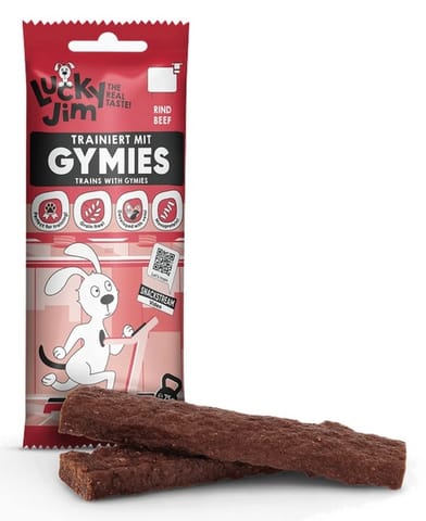 ⁨Lucky Jim Gymies Wołowina 75g⁩ w sklepie Wasserman.eu