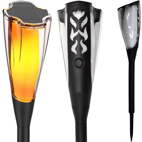 ⁨LAMPA SOLARNA POCHODNIA 7,5x7,5x65CM⁩ w sklepie Wasserman.eu