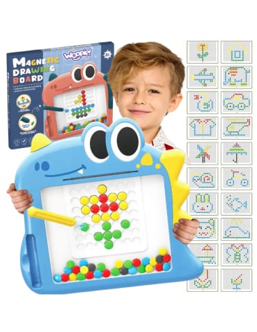 ⁨WOOPIE Tablica Magnetyczna dla Dzieci Montessori MagPad Dinozaur⁩ w sklepie Wasserman.eu