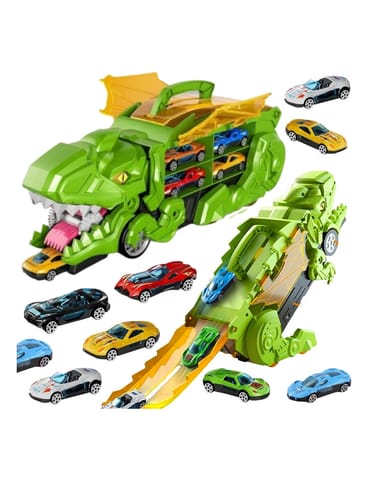 ⁨WOOPIE Zestaw Pojazdów Tor Dinozaur Pożeracz 13el.⁩ w sklepie Wasserman.eu