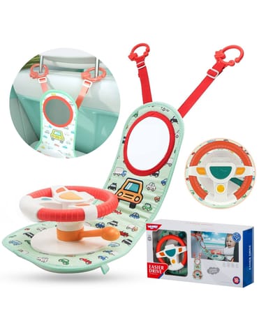 ⁨WOOPIE BABY Kierownica Interaktywna Do Samochodu Zestaw Małego Kierowcy⁩ w sklepie Wasserman.eu