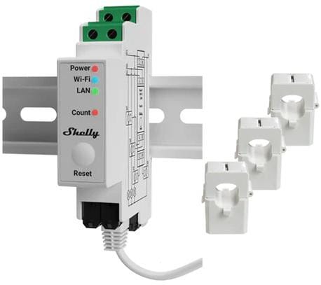 ⁨Shelly Pro 3EM 120A V2⁩ w sklepie Wasserman.eu