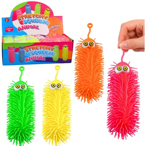 ⁨Gniotek Sensoryczny Do Odbijania Ściskania Stworek Z Frędzlami Świecący LED⁩ w sklepie Wasserman.eu