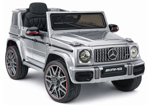 ⁨Auto Na Akumulator Mercedes AMG G 63 Srebrny Lakierowany⁩ w sklepie Wasserman.eu