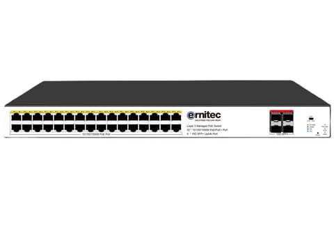 ⁨Ernitec 36-Port Gigabit Managed Layer⁩ w sklepie Wasserman.eu