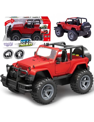 ⁨WOOPIE Jeep Auto Samochód Terenowy z Dźwiękiem i Światłem⁩ w sklepie Wasserman.eu