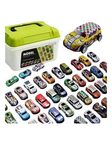 ⁨WOOPIE Zestaw Aut Wyścigowych w Pudełku 30 el. + Mata⁩ w sklepie Wasserman.eu