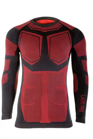 ⁨Koszulka termoaktywna czarno-czerwona, "2xl/3xl", ce, lahti⁩ w sklepie Wasserman.eu