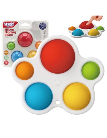 ⁨WOOPIE BABY Zabawka Sensoryczna Gryzak Antystresowy  POP IT Montessori⁩ w sklepie Wasserman.eu