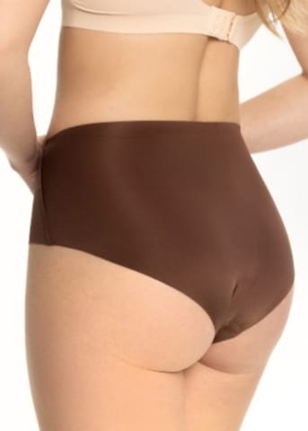 ⁨FIGI JULIMEX CHOCOLATE MIDI BRĄZOWY (kolor brąz, rozmiar XL)⁩ w sklepie Wasserman.eu