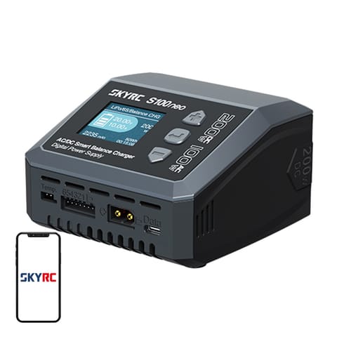 ⁨Inteligentna ładowarka SkyRC S100neo AC/DC⁩ w sklepie Wasserman.eu