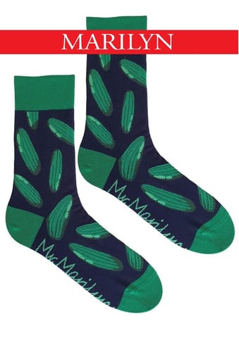 ⁨SKARPETY MARILYN MEN KISZONY (kolor zielony, rozmiar 41-45)⁩ w sklepie Wasserman.eu