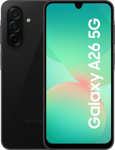 ⁨Smartphone SAMSUNG Galaxy A26 5G 6/128GB Czarny 128 GB Czarny SM-A266BZKBEUB⁩ w sklepie Wasserman.eu