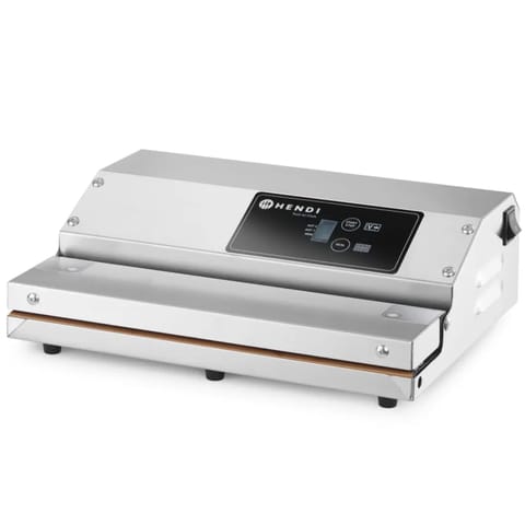 ⁨Pakowarka zgrzewarka próżniowa listwowa ze stali nierdzewnej Kitchen Line 330 mm 380 W - Hendi 297384⁩ w sklepie Wasserman.eu