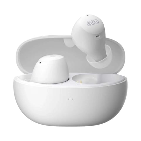 ⁨Słuchawki bezprzewodowe dokanałowe HT07 ArcBuds Bluetooth TWS - białe⁩ w sklepie Wasserman.eu