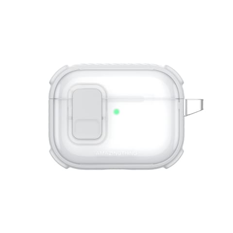 ⁨Etui do słuchawek AirPods Pro 3 Titan Pro Mag Case Clear - białe⁩ w sklepie Wasserman.eu