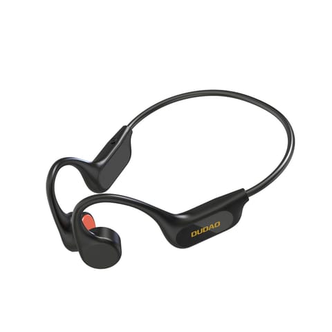 ⁨Słuchawki bezprzewodowe z pałąkiem przewodnictwo kostne U22 Bluetooth - czarne⁩ w sklepie Wasserman.eu