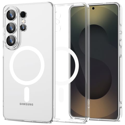 ⁨Etui pokrowiec case na Samsung Galaxy S26 Ultra FlexAir MagSafe - przezroczysty⁩ w sklepie Wasserman.eu