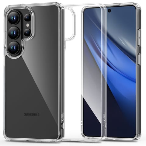 ⁨Etui pokrowiec case na Samsung Galaxy S26 Ultra FlexAir Hybrid - przezroczysty⁩ w sklepie Wasserman.eu