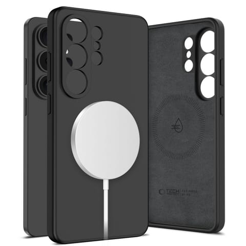 ⁨Etui pokrowiec case na Samsung Galaxy S26 Ultra Silicone MagSafe - czarny⁩ w sklepie Wasserman.eu