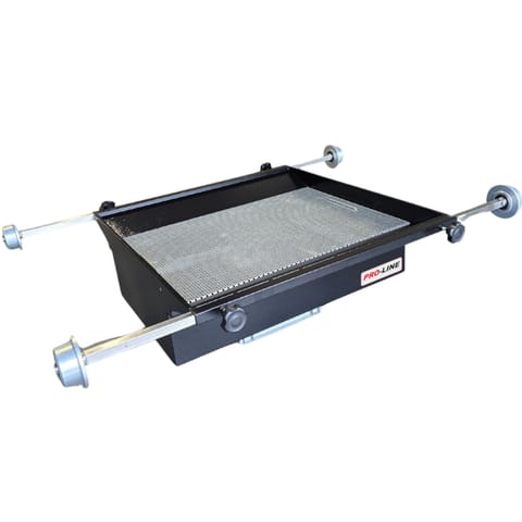 ⁨Wanna kanałowa ociekacz na zużyty olej z rolkami jezdnymi PRO-LINE 800 KANAŁ⁩ w sklepie Wasserman.eu