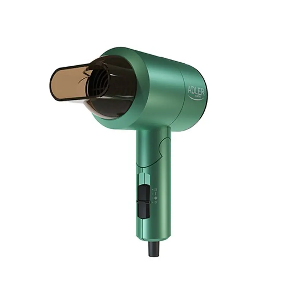 ⁨Adler Hair Dryer AD 2265 1100 W, Number of temperature settings 2, Green⁩ w sklepie Wasserman.eu