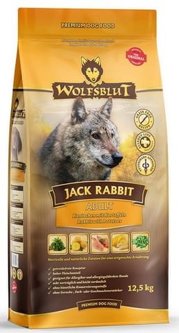 ⁨Wolfsblut Dog Jack Rabbit Adult - królik i ziemniaki 12,5kg⁩ w sklepie Wasserman.eu
