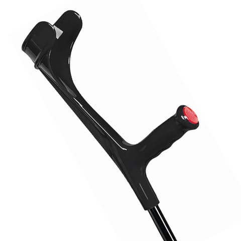 ⁨VITA CARE VCBP0042 Kula łokciowa, czarna aluminiowa, z odblaskami⁩ w sklepie Wasserman.eu